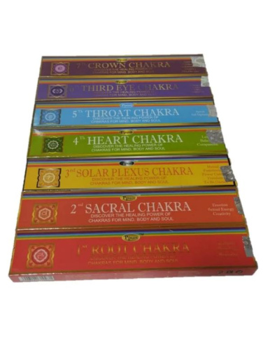 Подарочный набор натуральных благовоний 7 Chakras (7 Чакр), 7 х 15 гр, Ppure фото 4 Подарочный набор натуральных благовоний 7 Chakras (7 Чакр), 7 х 15 гр, Ppure фото 4